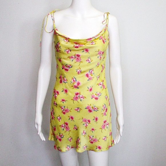 Zara The Safia Slip Dress Floral Print NWT New XS - Picture 1 of 7
